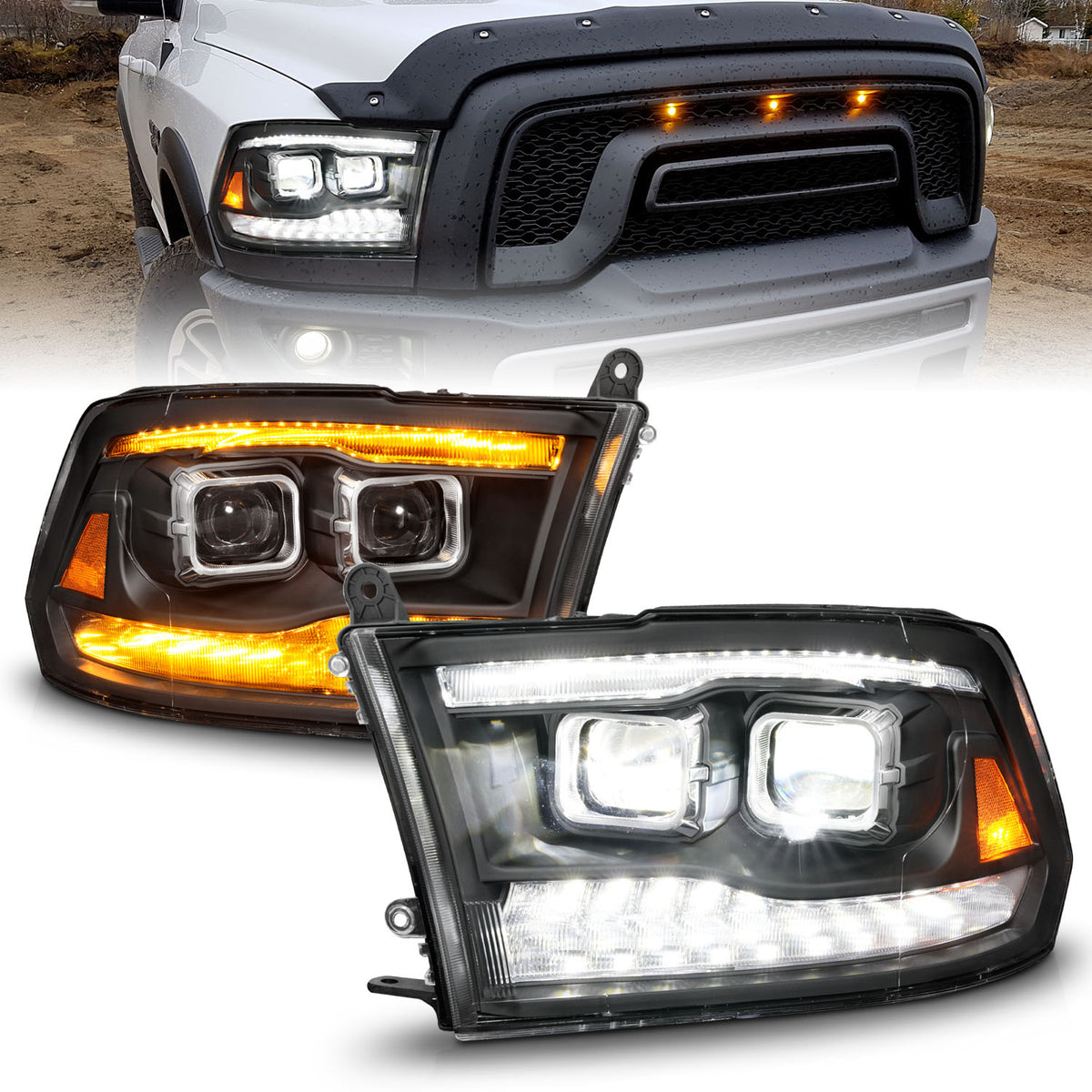 ANZO USA 111595 - LED Projector Headlight 1