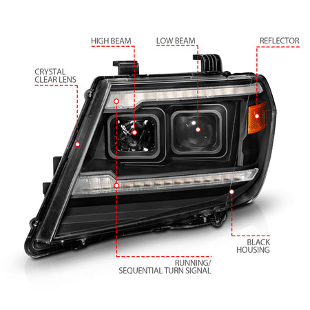ANZO USA 111597 - Headlight Assembly