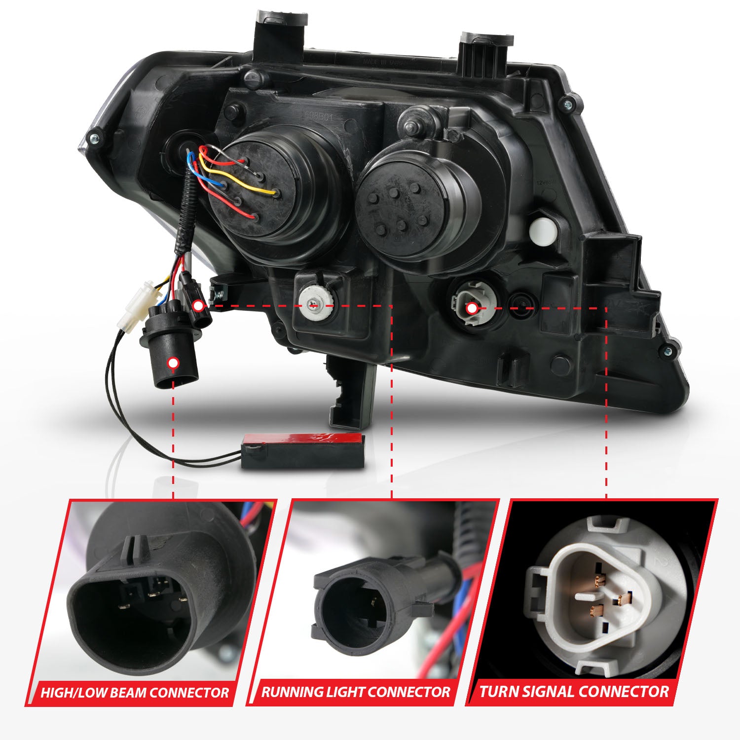 ANZO USA 111597 - Headlight Assembly