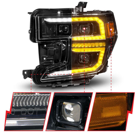 ANZO USA 111600 - LED Projector Headlights 3