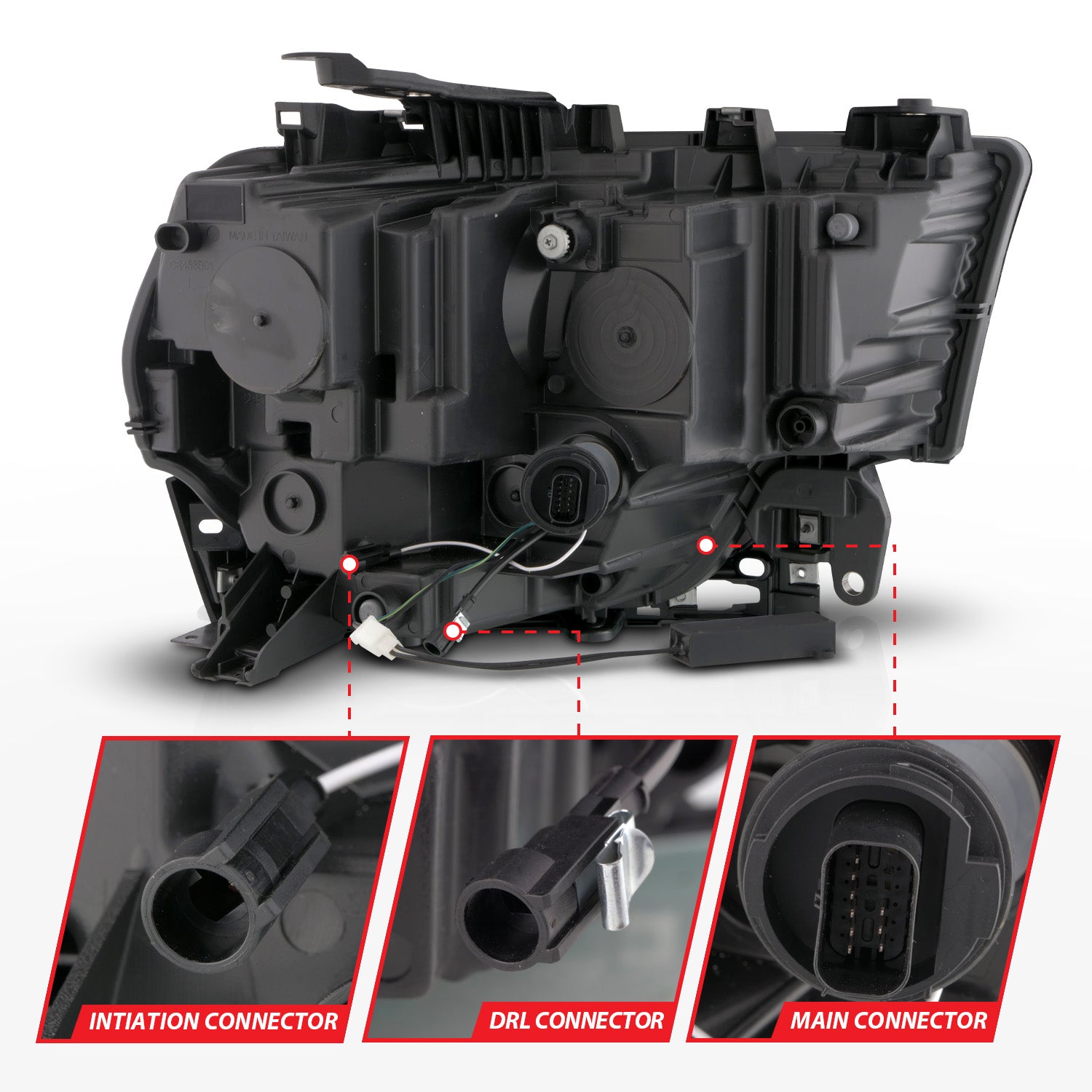 ANZO USA 111601X-L - LED Projector Headlight 5