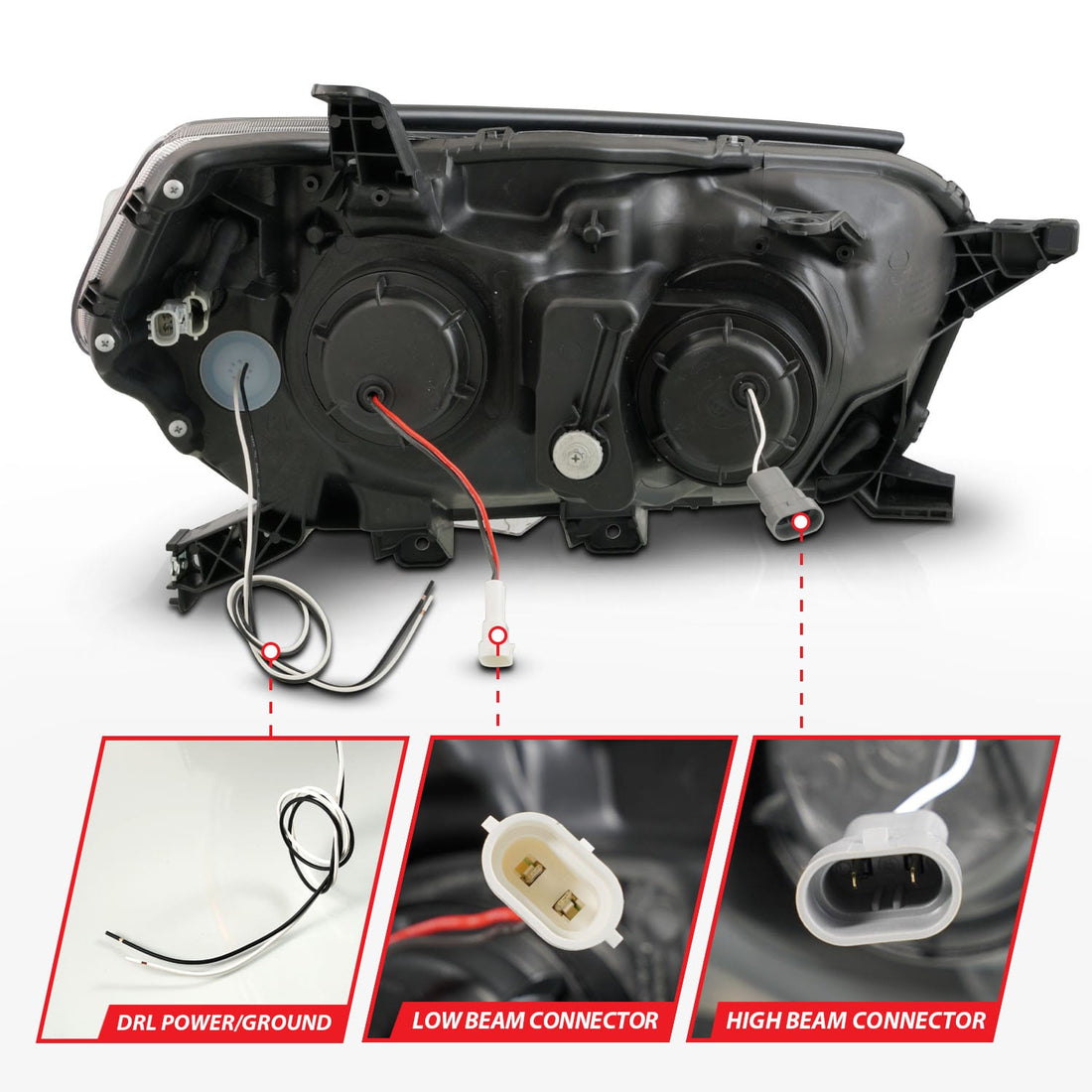 ANZO USA ANZO USA 111602 Headlight Assembly