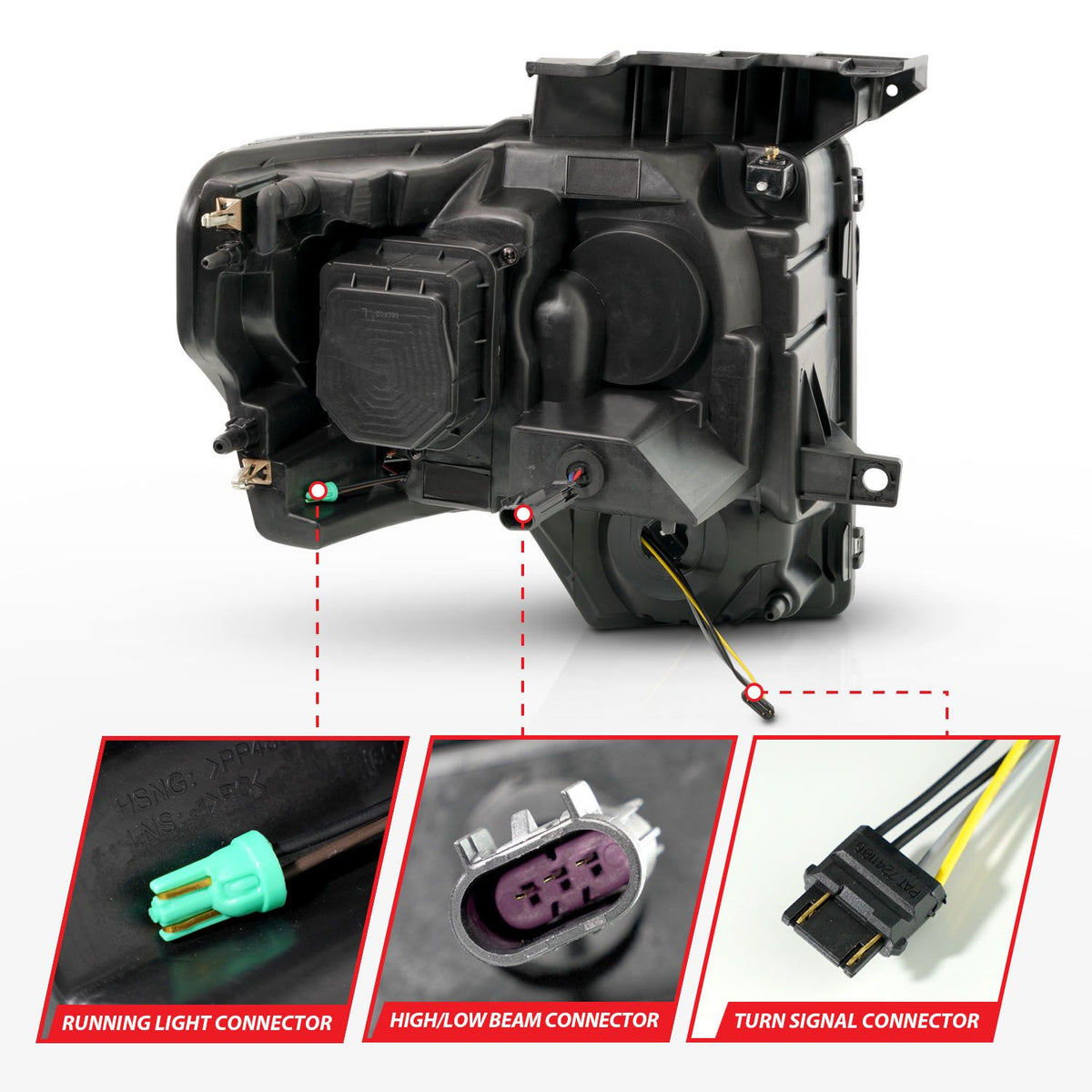 ANZO USA 111607 - LED Projector Headlight 5
