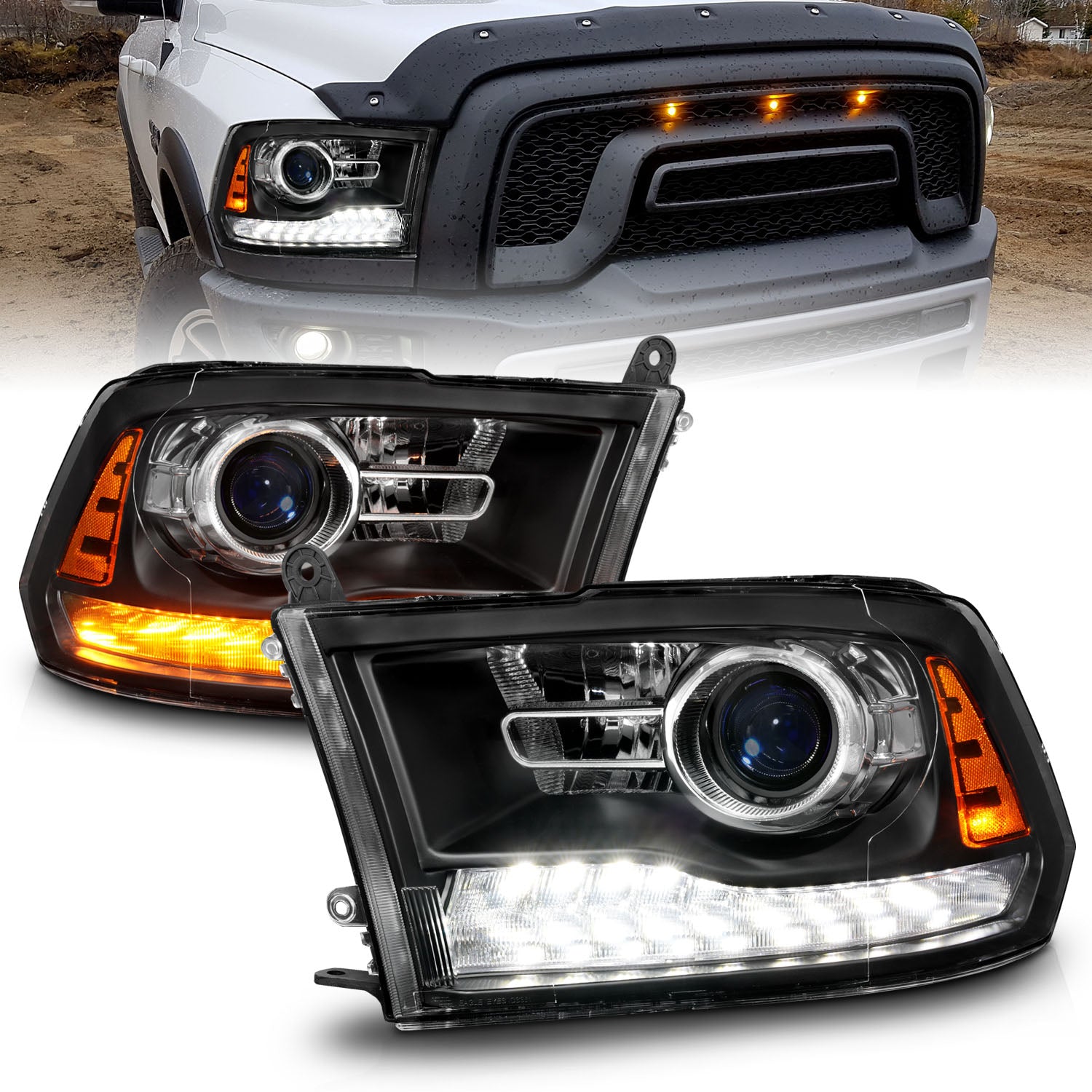 ANZO USA 111609 - Headlight Assembly