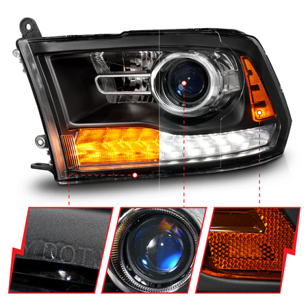 ANZO USA 111609 - Headlight Assembly
