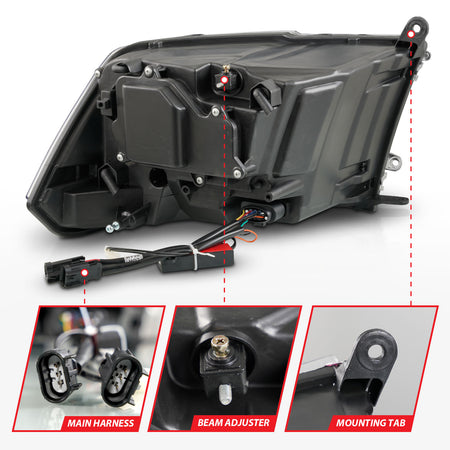 ANZO USA 111609 - Headlight Assembly