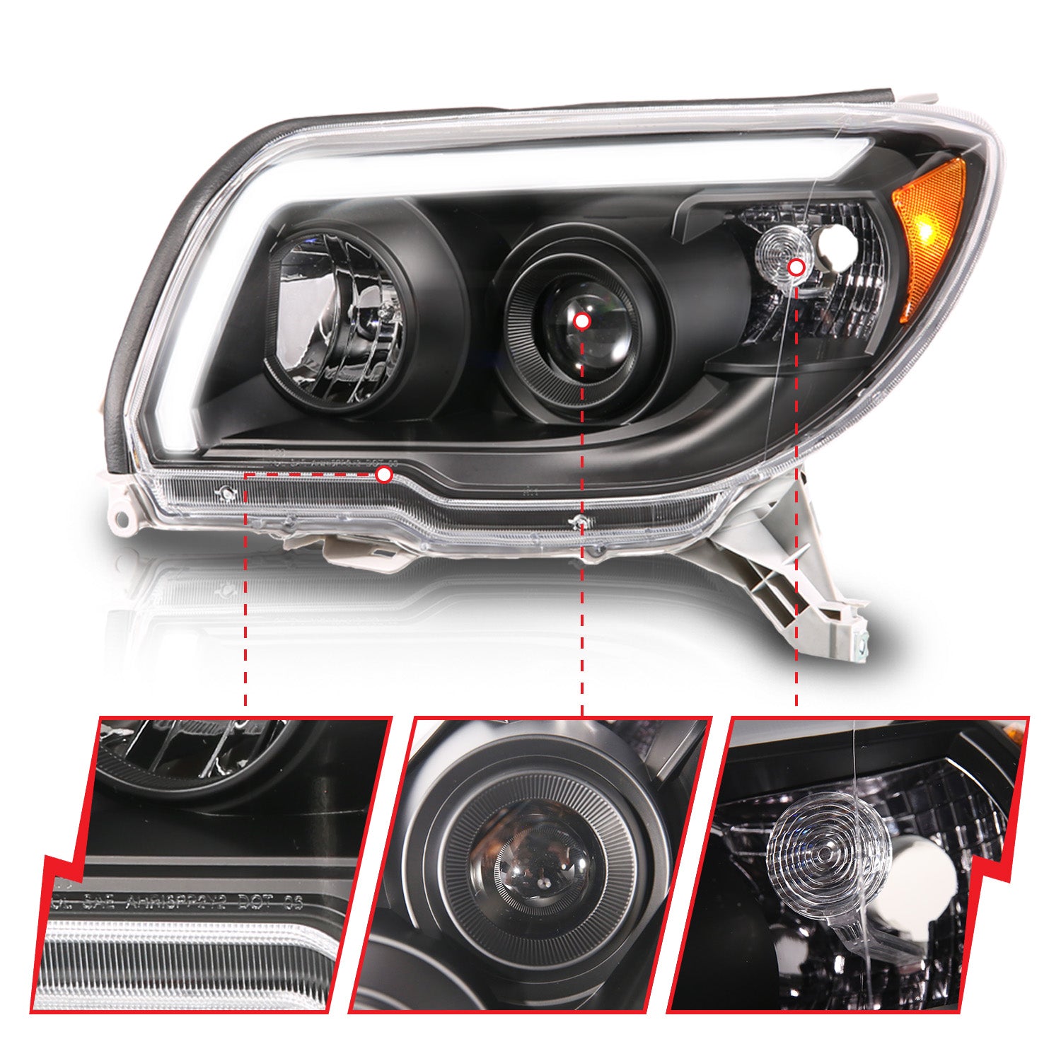 ANZO USA 111616 - Headlight Assembly