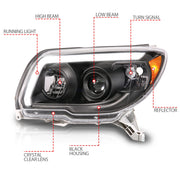 ANZO USA ANZO USA 111616 Headlight Assembly
