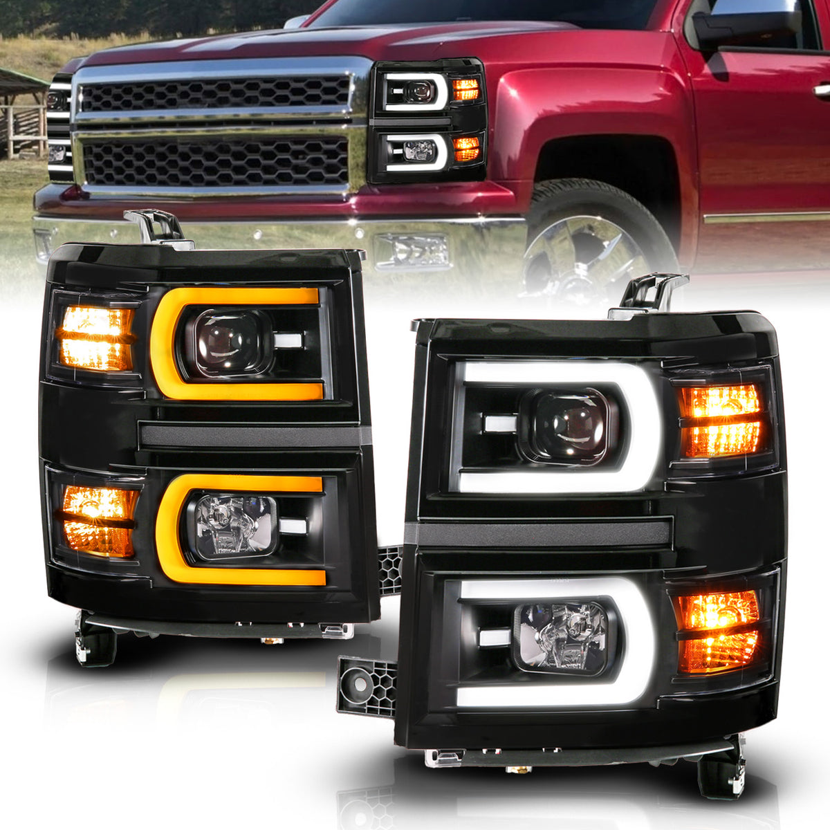 ANZO USA 111617 - Headlight Assembly