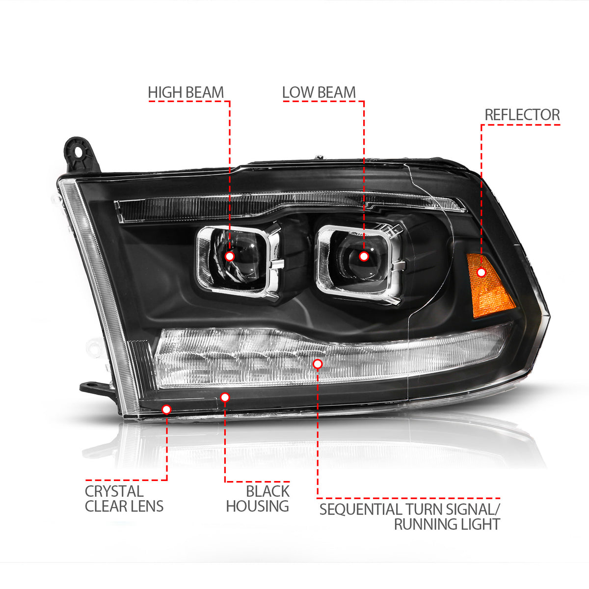 ANZO USA 111626A - Headlight Set