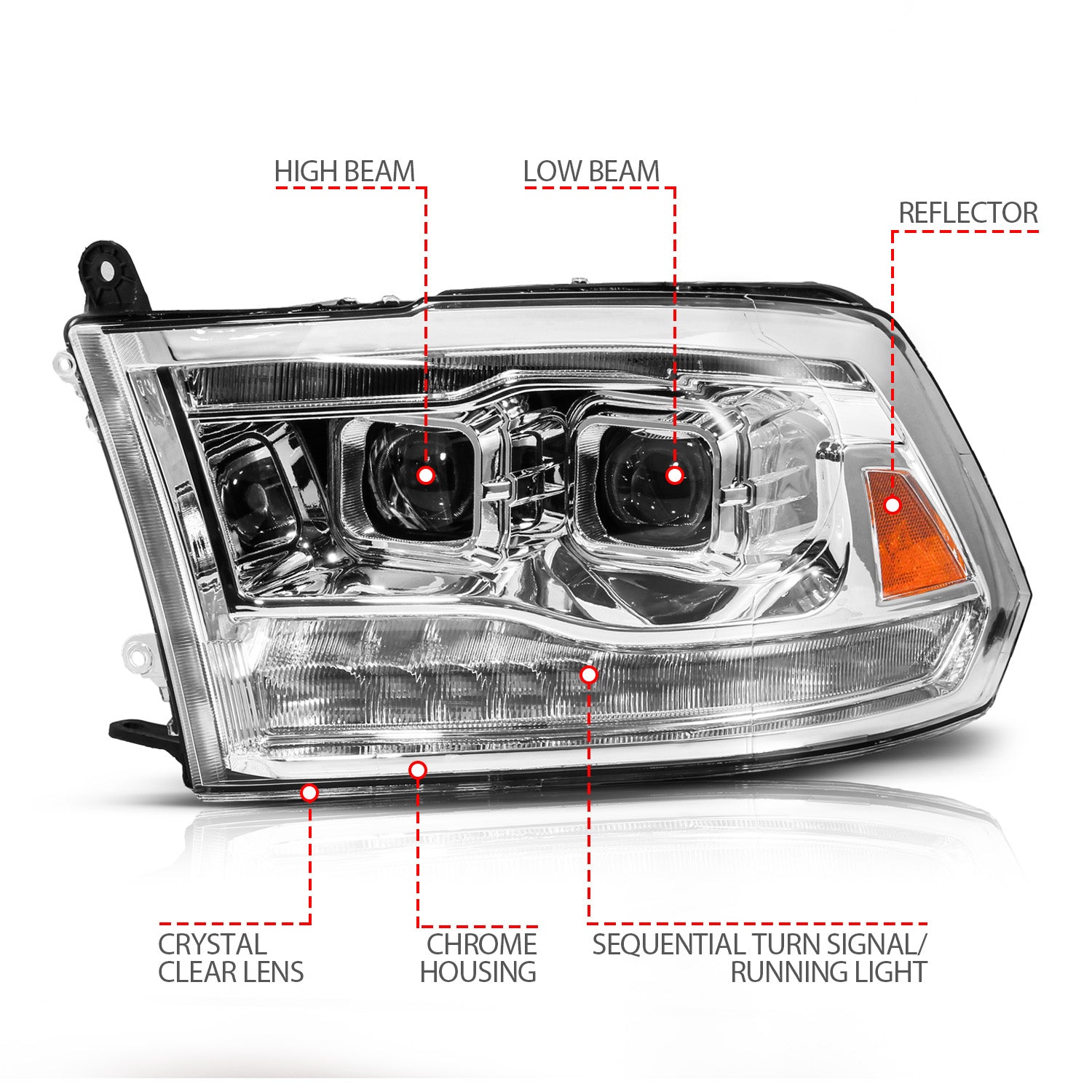 ANZO USA 111627A - Headlight Set