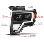 ANZO USA ANZO USA 111629A Headlight Assembly