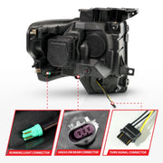 ANZO USA ANZO USA 111629A Headlight Assembly