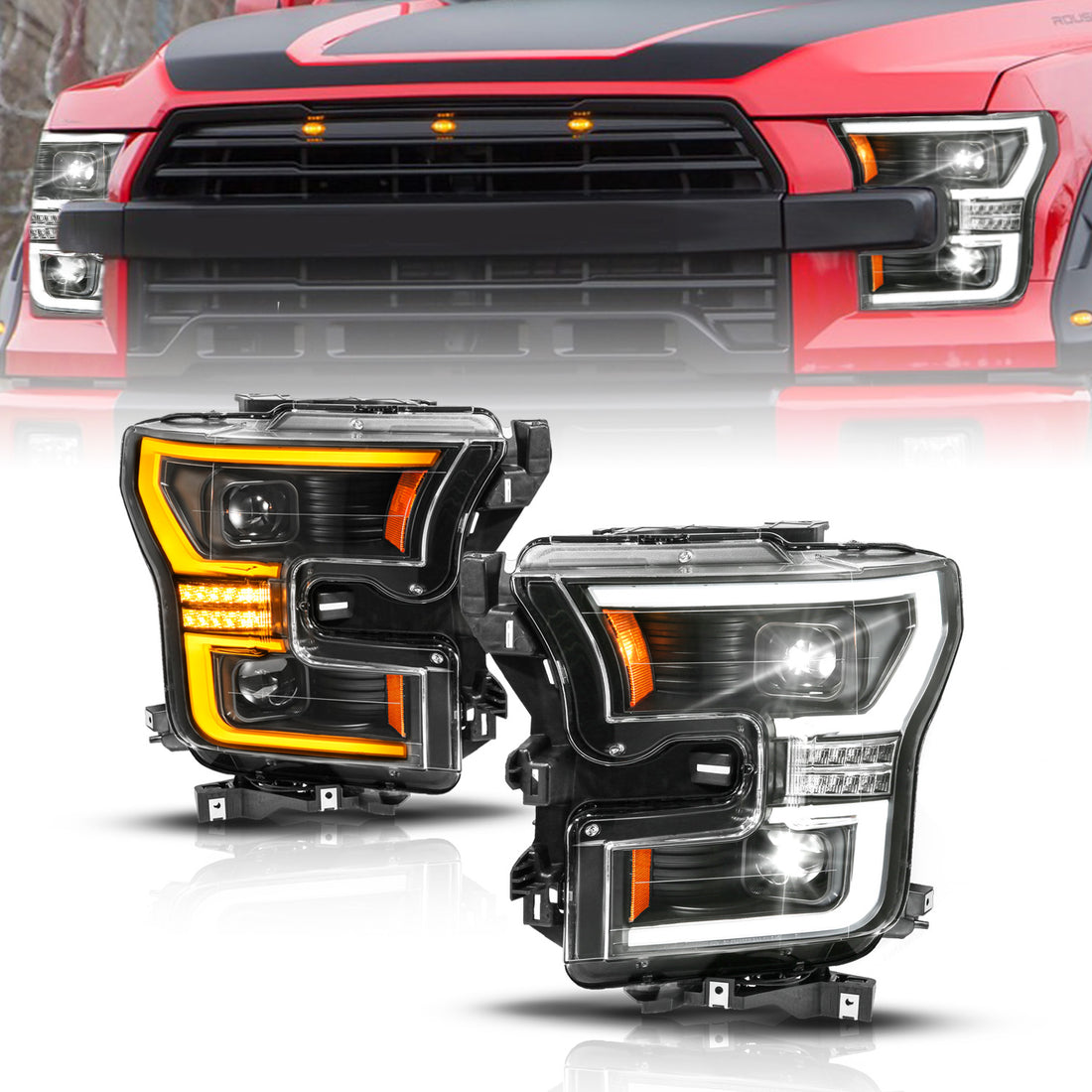 ANZO USA 111630A - LED Projector Headlight 3