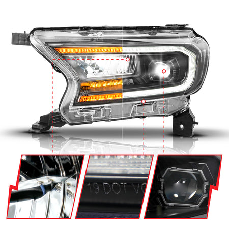 ANZO USA 111632A - LED Projector Headlight 5