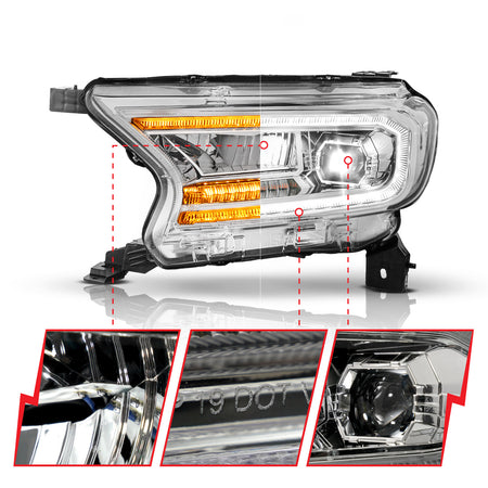 ANZO USA 111633A - LED Projector Headlight 3