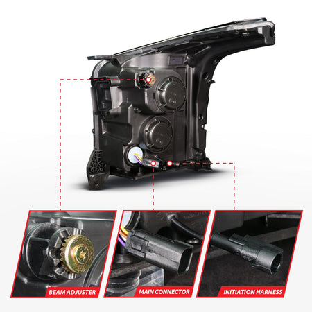 ANZO USA 111635X-R - LED Projector Headlight 4