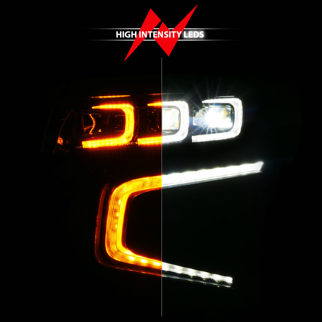 ANZO USA 111636X-L - LED Projector Headlight