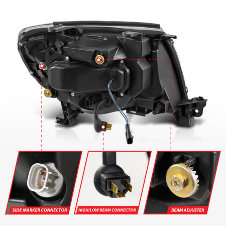 ANZO USA 111640A - Headlight Assembly