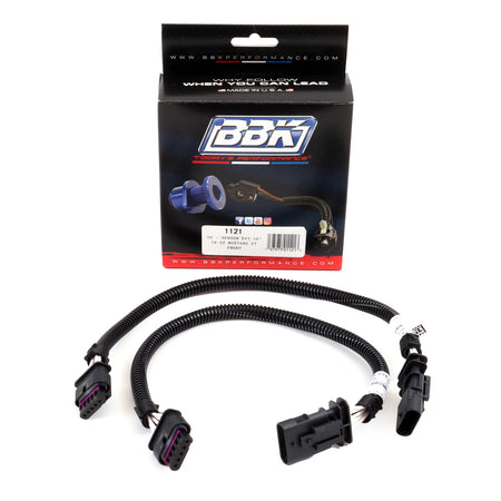 BBK Performance Parts 1121 - 2018-24 MUSTANG GT FRONT OR REAR O2 HARNESS EXTENSIONS 16IN (PAIR) 1
