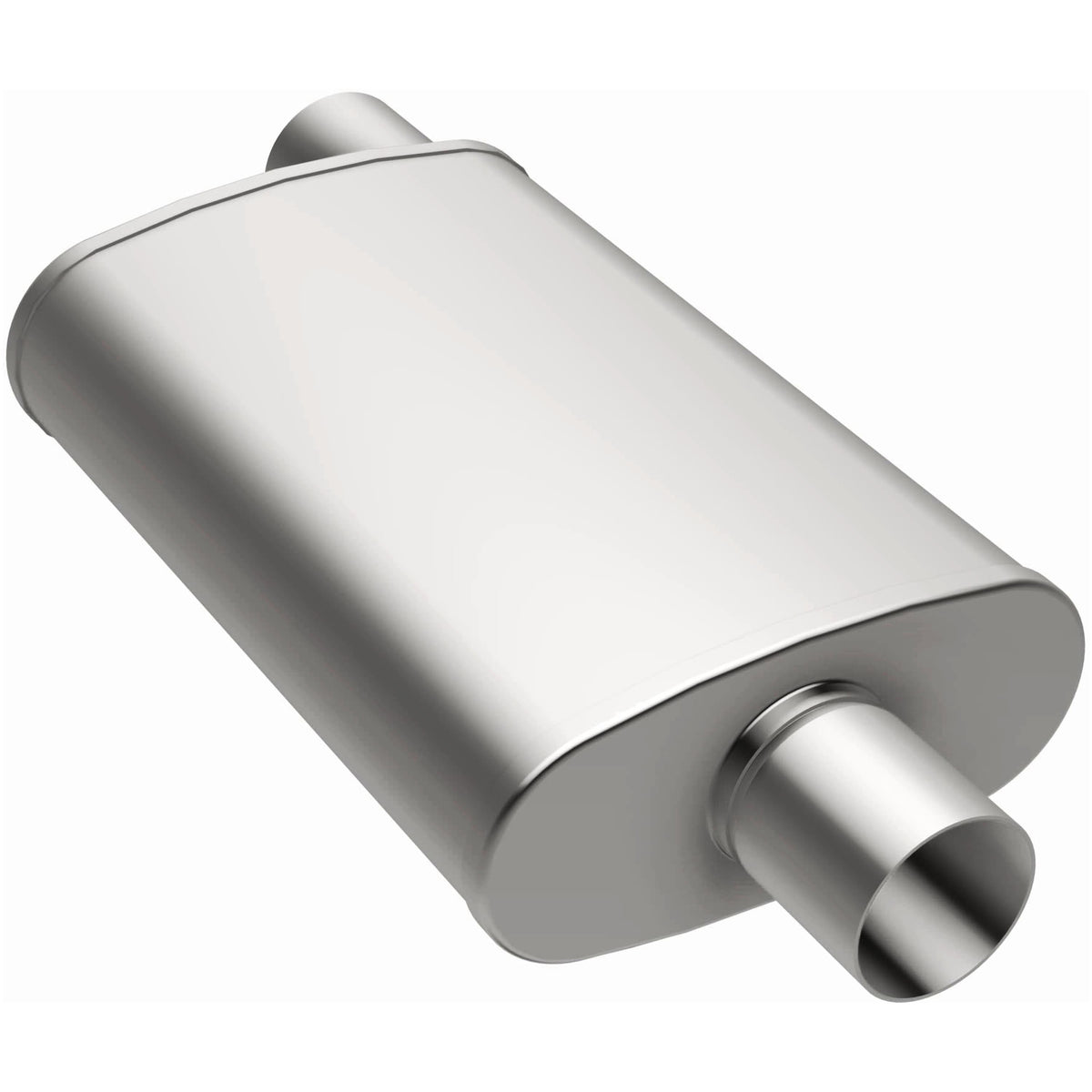 MagnaFlow Exhaust Products Exhaust MagnaFlow Exhaust Products 11225 - Straight-Through Performance Muffler; 2.25in. Offset/Center; 4x14x9 Body