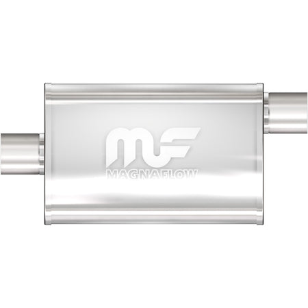 MagnaFlow Exhaust Products Exhaust MagnaFlow Exhaust Products 11229 - Straight-Through Performance Muffler; 3in. Offset/Center; 4x14x9 Body