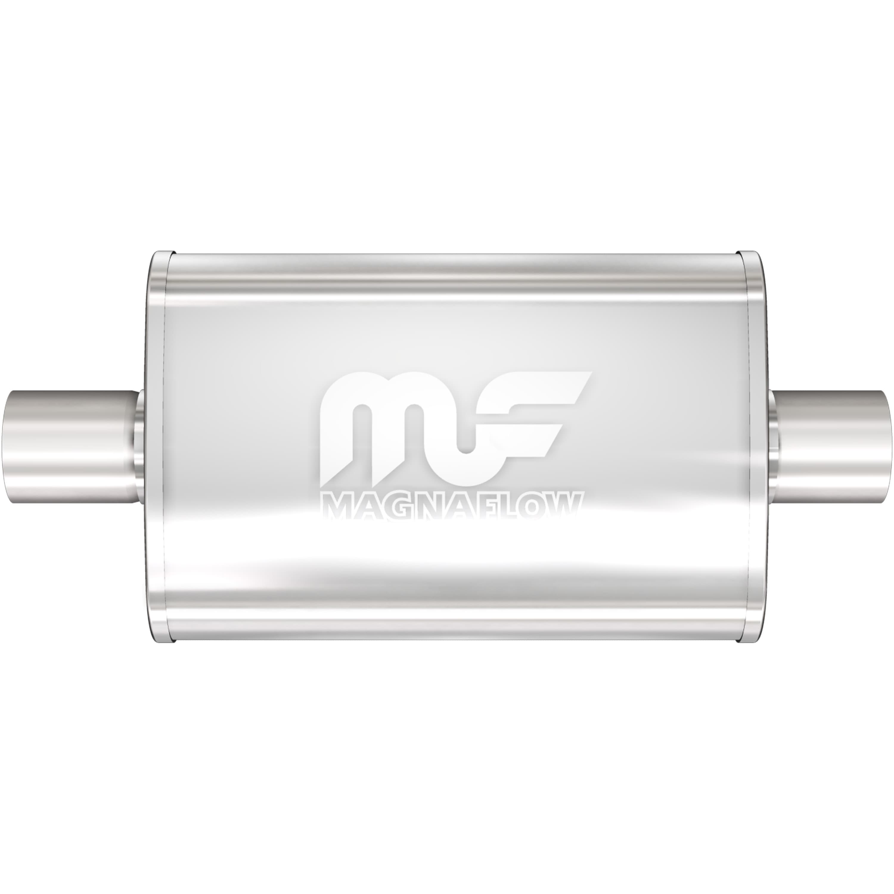MagnaFlow Exhaust Products Exhaust MagnaFlow Exhaust Products 11249 - Straight-Through Performance Muffler; 3in. Center/Center; 4x18x9 Body