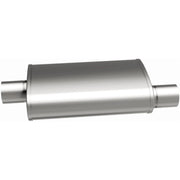MagnaFlow Exhaust Products Exhaust MagnaFlow Exhaust Products 11255 - Straight-Through Performance Muffler; 2.25in. Offset/Center; 4x18x9 Body