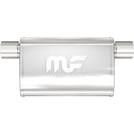 MagnaFlow Exhaust Products 11375 - Straight-Through Performance Muffler; 2.25in. Offset Same Side; 4x11x9 Body 1