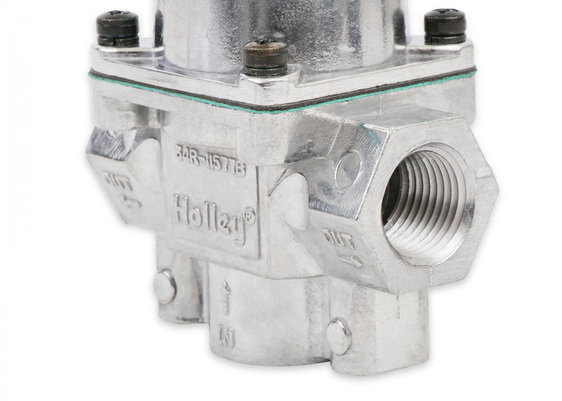 Holley 12-704 Universal Fit Fuel Pressure Regulator