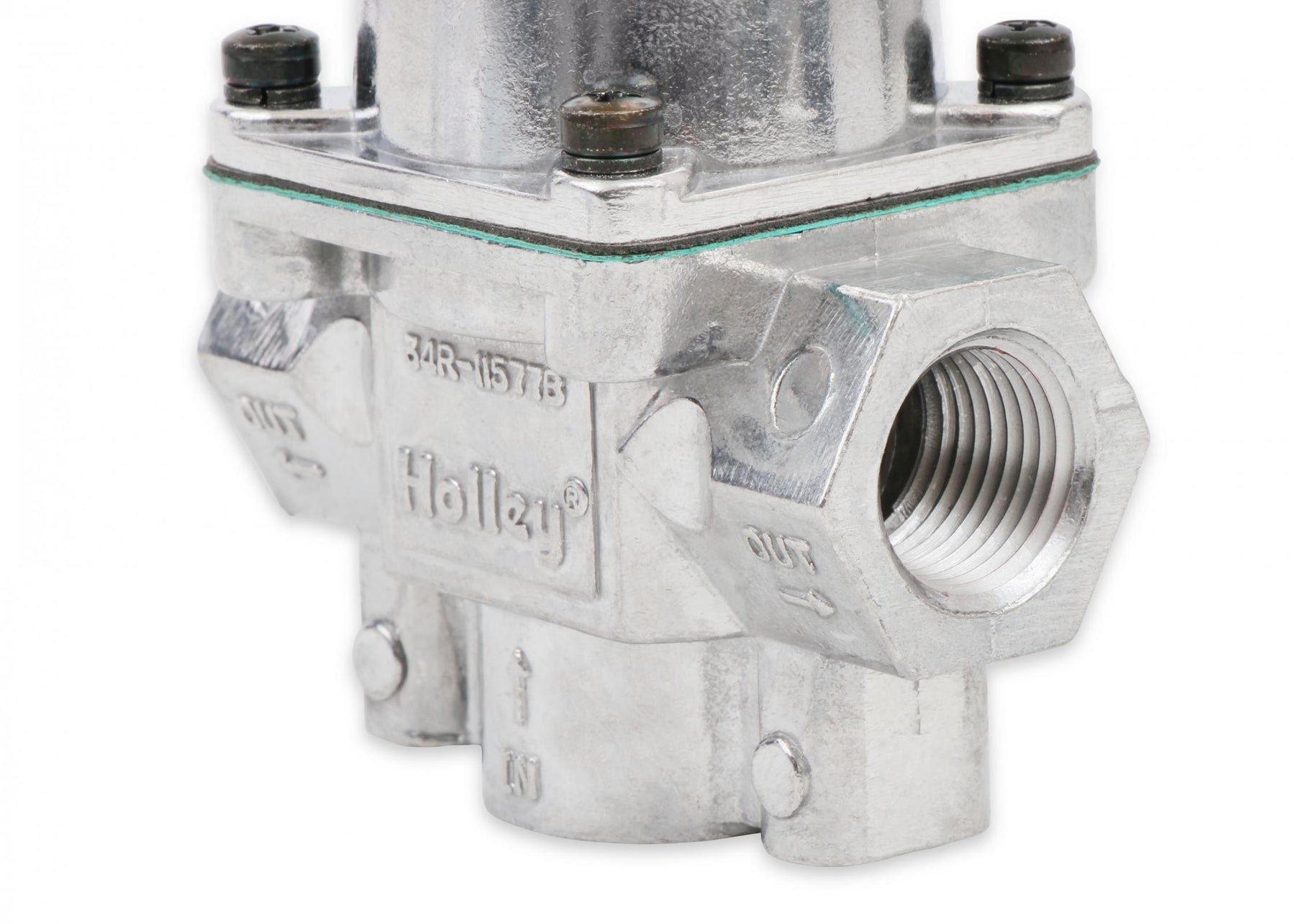 Holley 12-704 Universal Fit Fuel Pressure Regulator