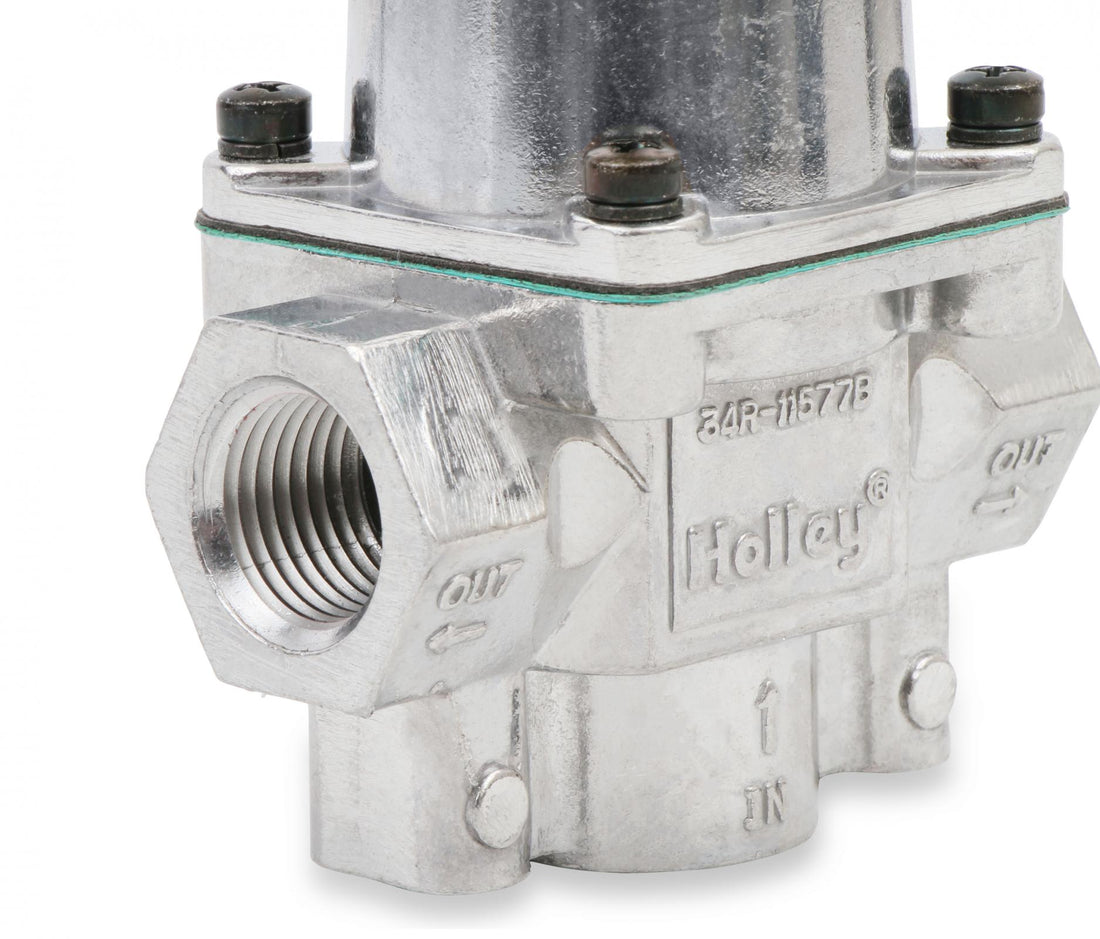 Holley 12-704 Universal Fit Fuel Pressure Regulator