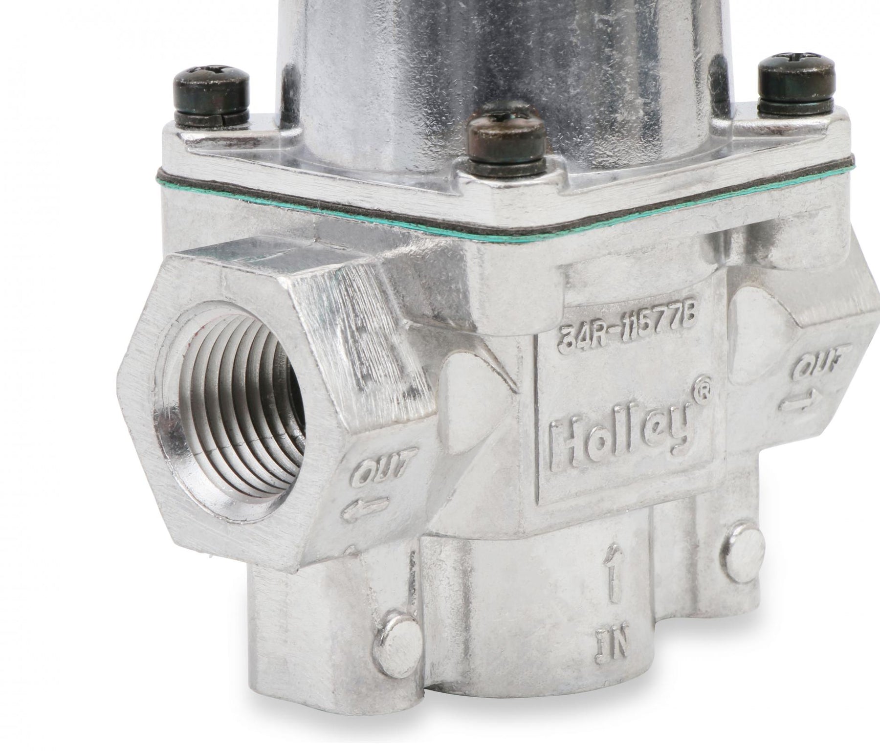 Holley 12-704 Universal Fit Fuel Pressure Regulator