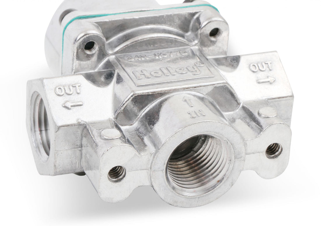 Holley 12-704 Universal Fit Fuel Pressure Regulator