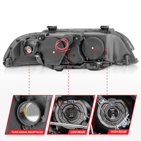 ANZO USA 121017 - Headlight Set