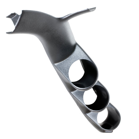 AutoMeter 12103 - GAUGE MOUNT, A-PILLAR, FULL, TRIPLE, 2 5/8", MUSTANG 87-93 (COUPE) FOX 2