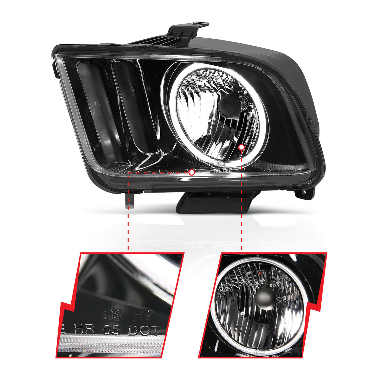 ANZO USA 121033 - Headlight Set