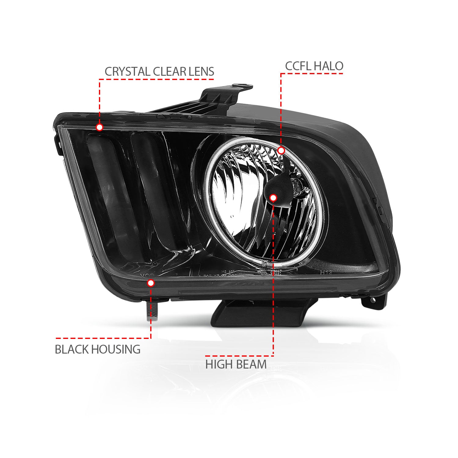 ANZO USA 121033 - Headlight Set