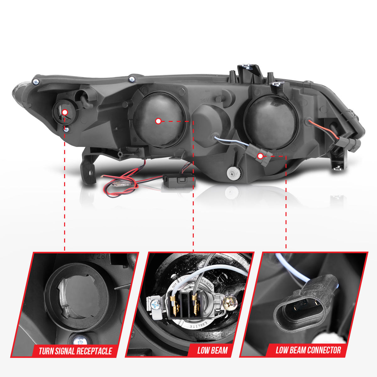 ANZO USA 121062 - Headlight Set