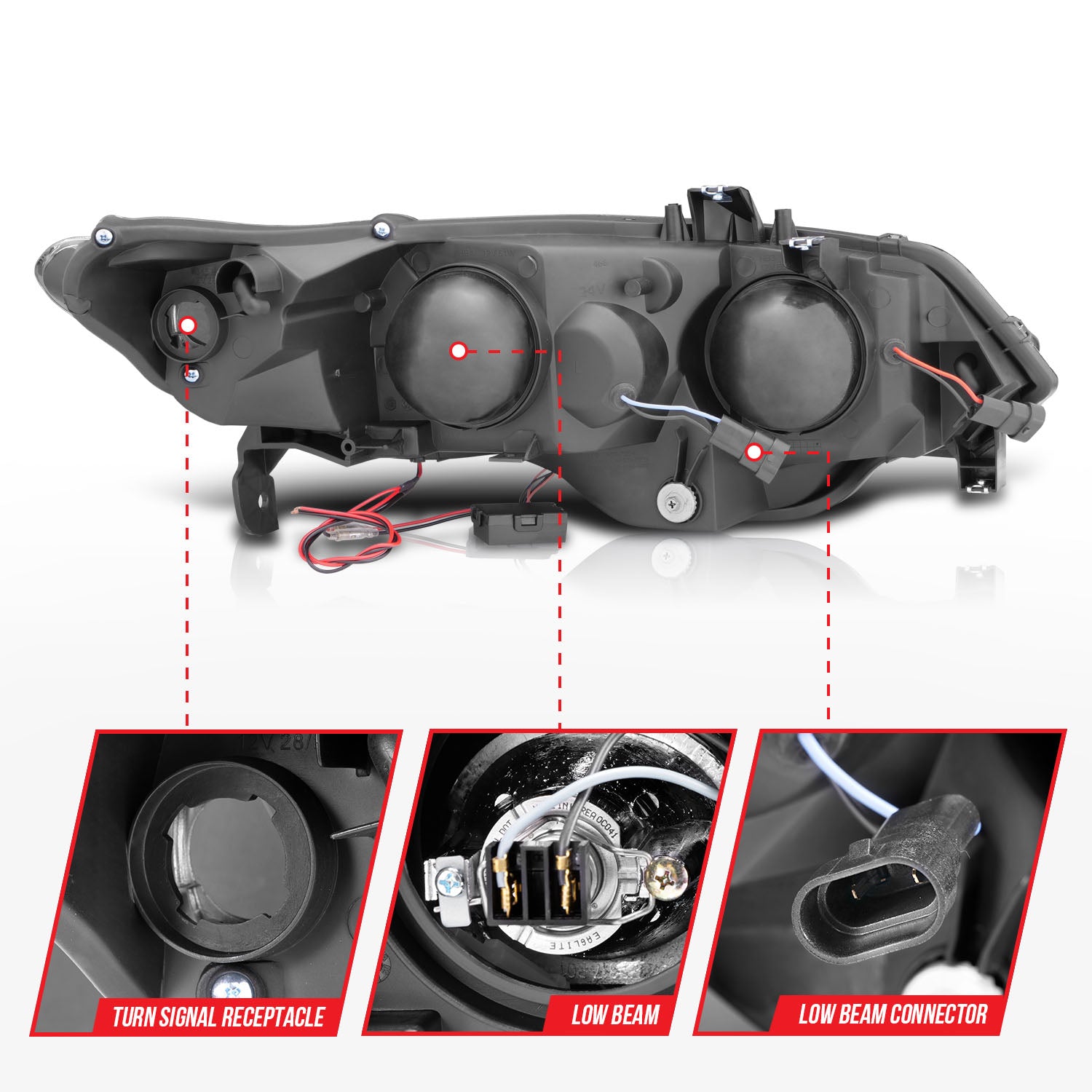 ANZO USA 121062 - Headlight Set