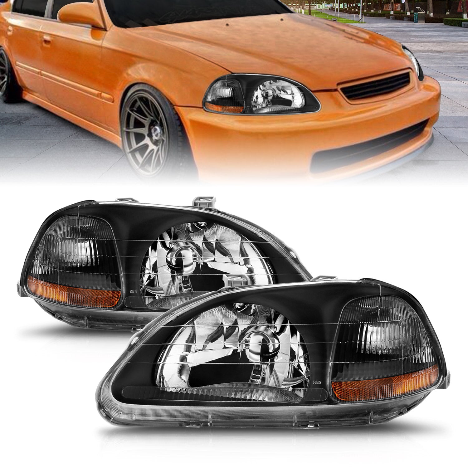 ANZO USA 121067 - Headlight Set