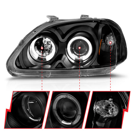 ANZO USA 121068 - Headlight Set