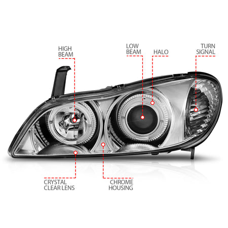 ANZO USA 121078 - Headlight Set