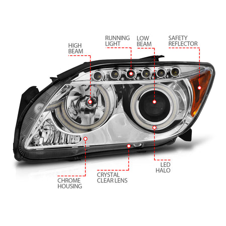 ANZO USA 121120 - Headlight Set