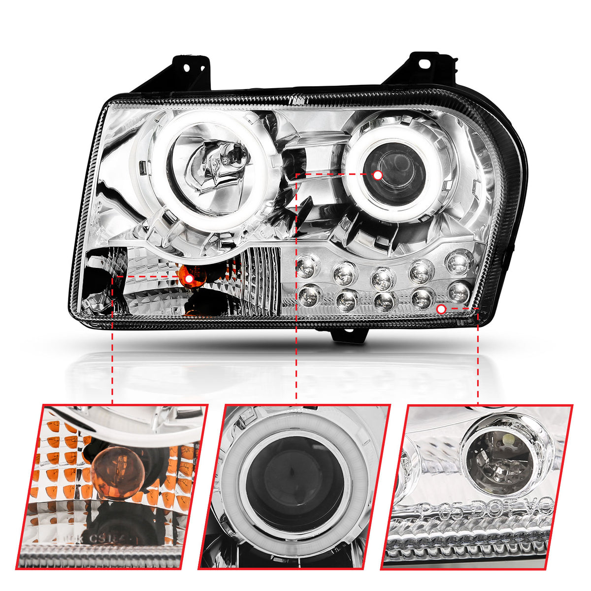 ANZO USA 121136 - Headlight Set