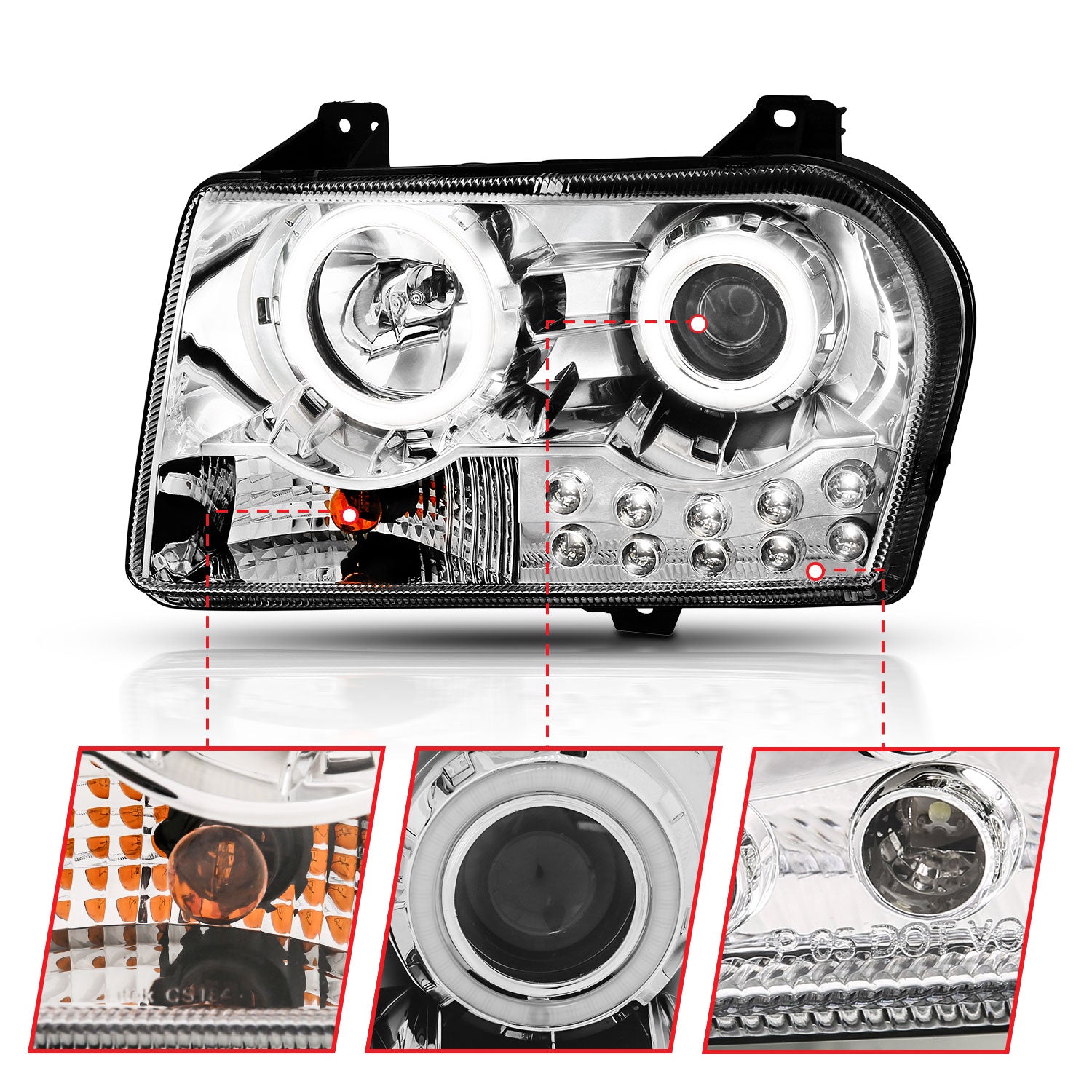 ANZO USA 121136 - Headlight Set