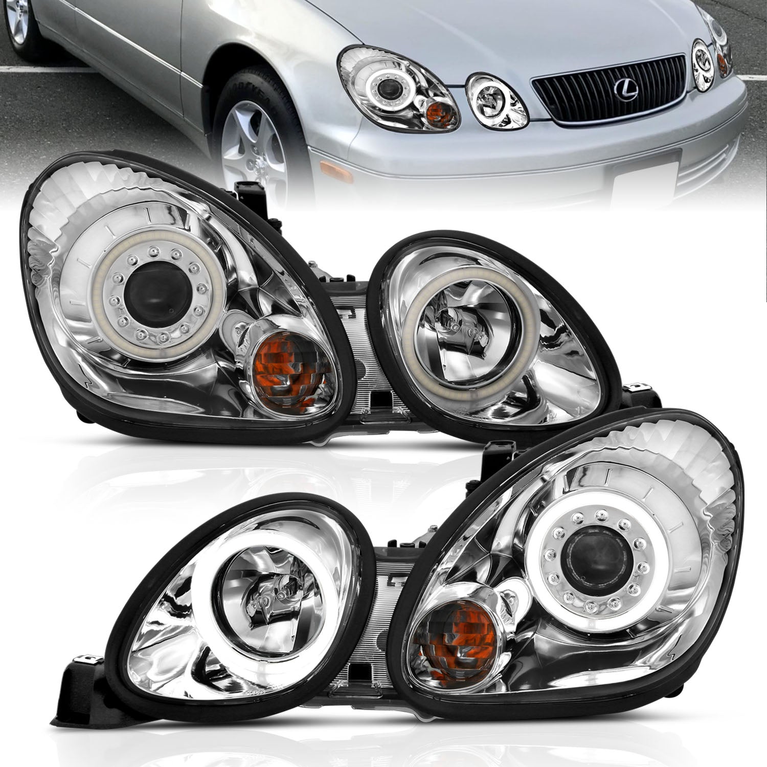 ANZO USA 121143 - Headlight Set