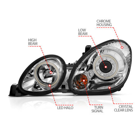 ANZO USA 121143 - Headlight Set