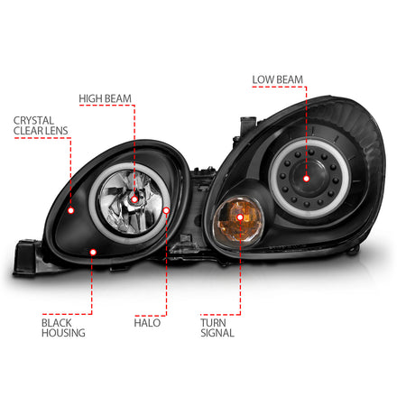ANZO USA 121144 - Headlight Set