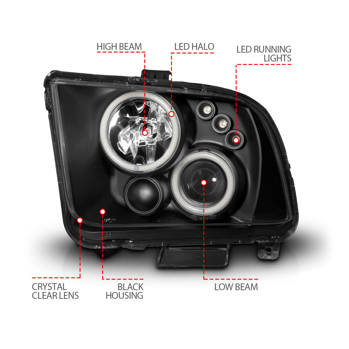 ANZO USA 121166 - Headlight Set